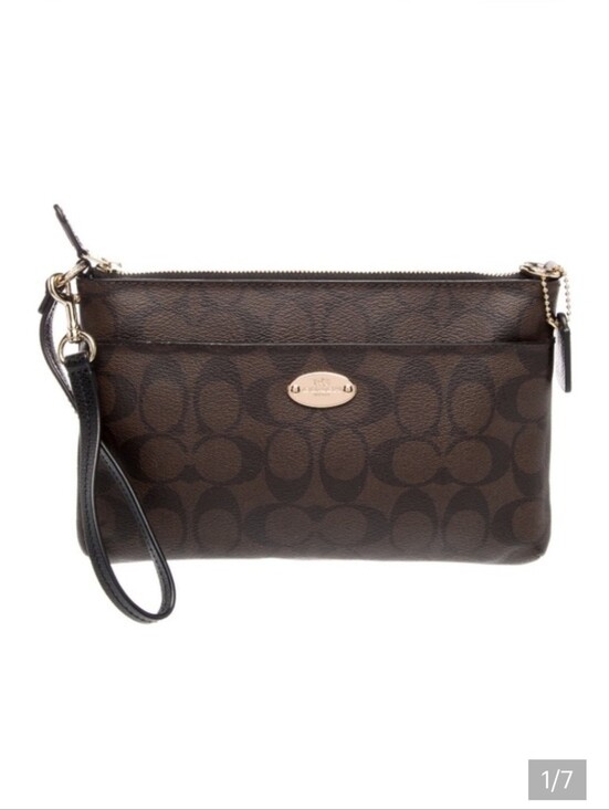 Coach Handbags - COACH Leather Wallet/ wristlet